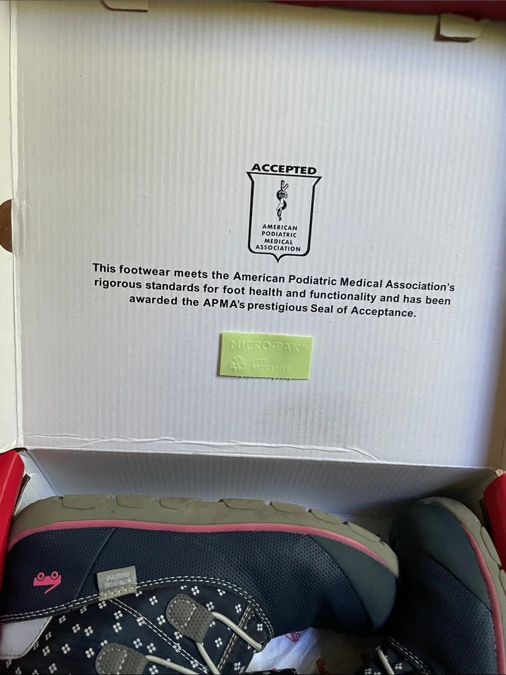 See Kai Run Navy and Pink Girls' Snow Boots